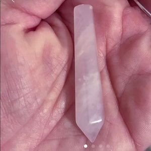 Small amethyst crystal.